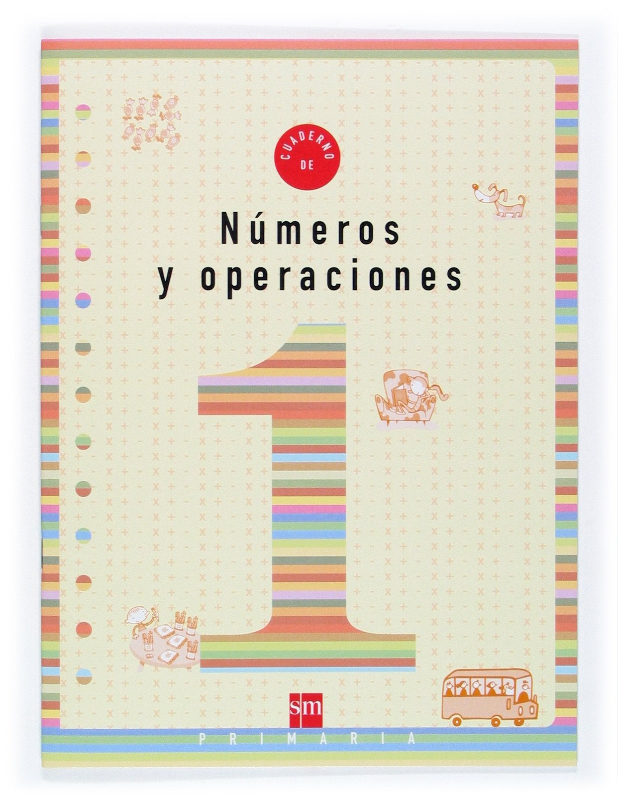 Cuaderno 1 de números y operaciones. 1 Primaria book