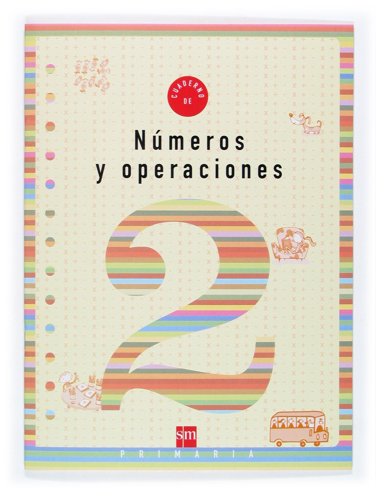 Cuaderno 2 de números y operaciones. 1 Primaria Non-fiction