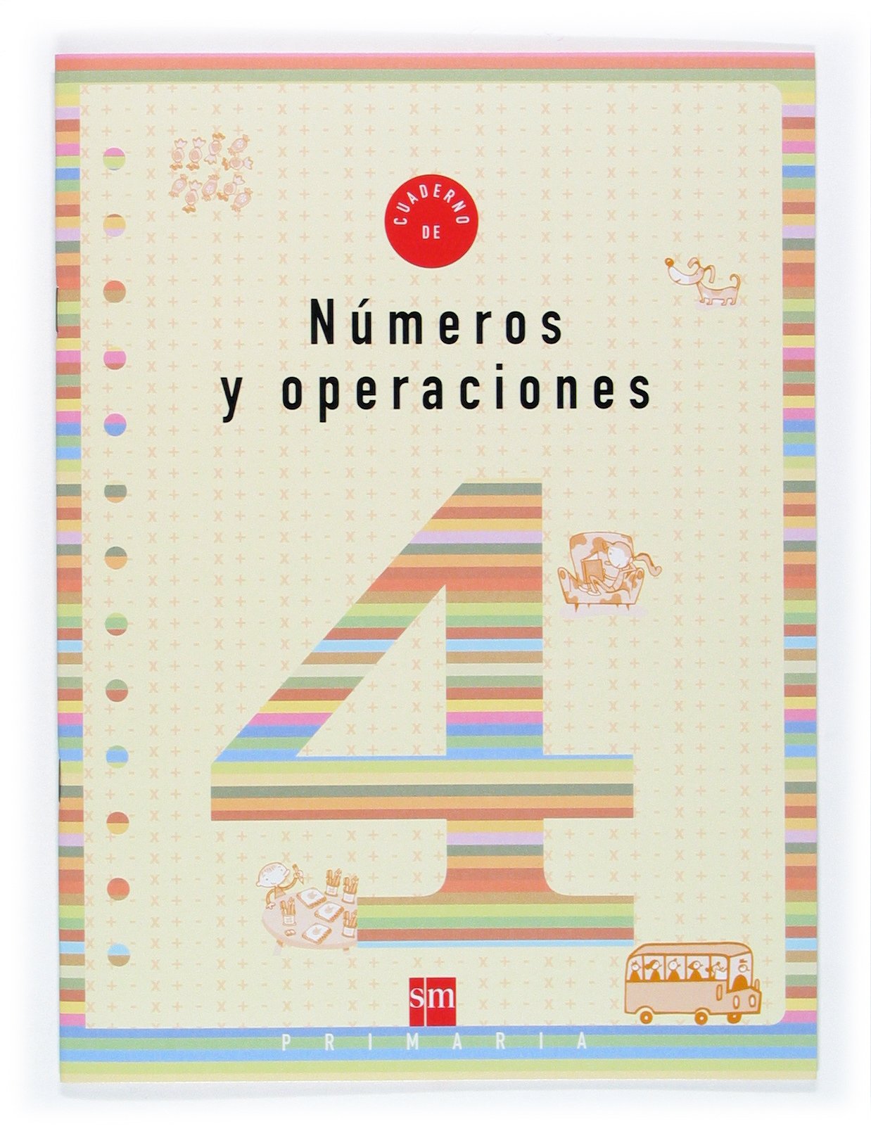 Cuaderno 4 de números y operaciones. 2 Primaria book