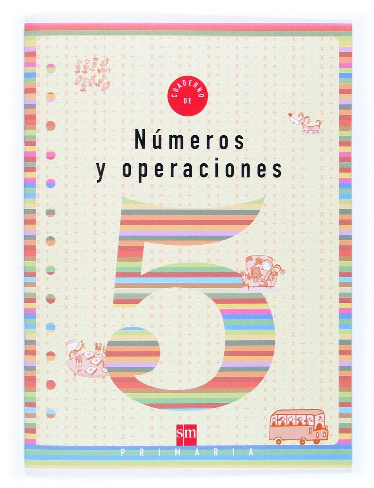 Cuaderno 5 de números y operaciones. 2 Primaria Non-fiction