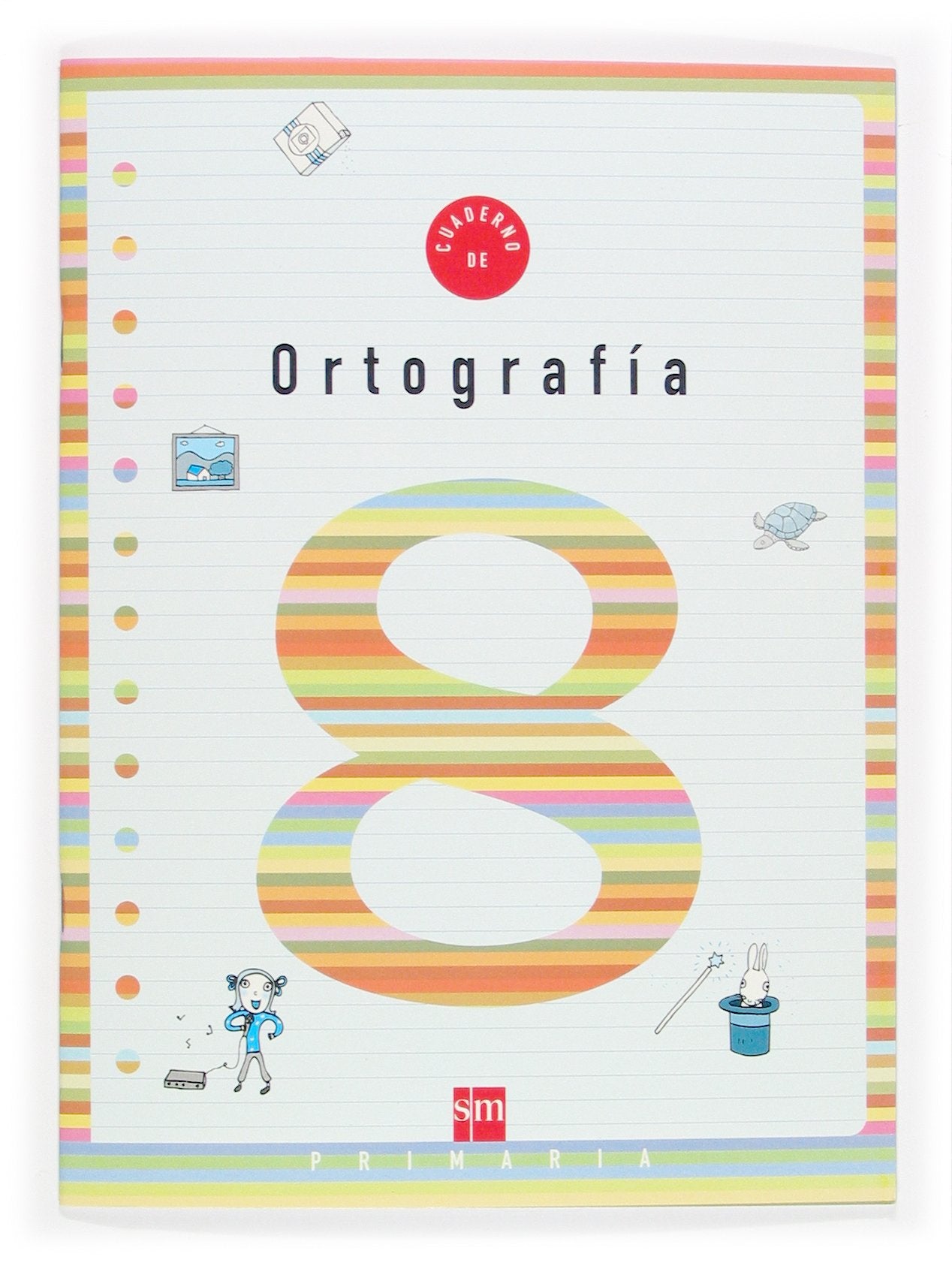Cuaderno 8 de ortografía. 3 Primaria book