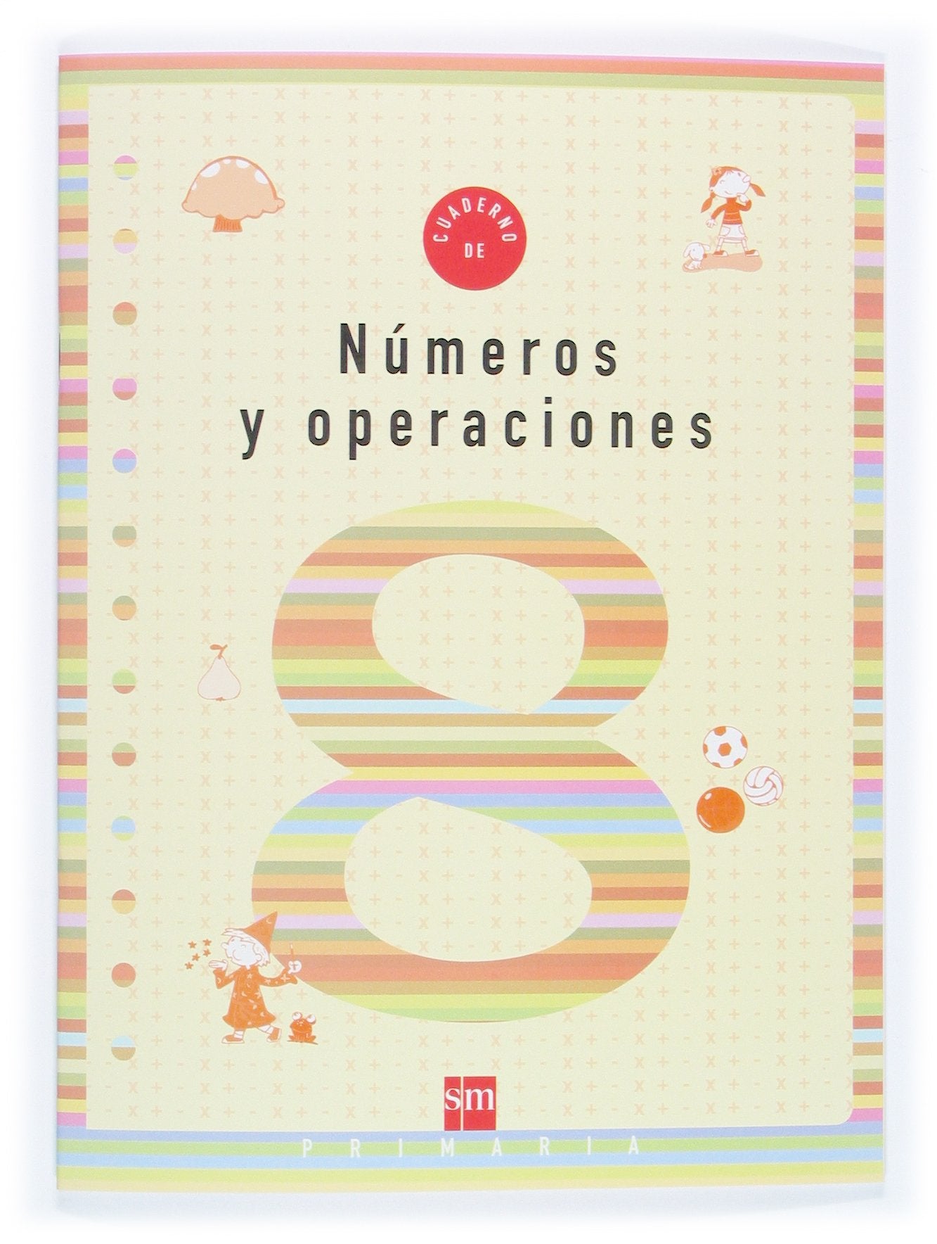 Cuaderno 8 de números y operaciones. 3 Primaria book
