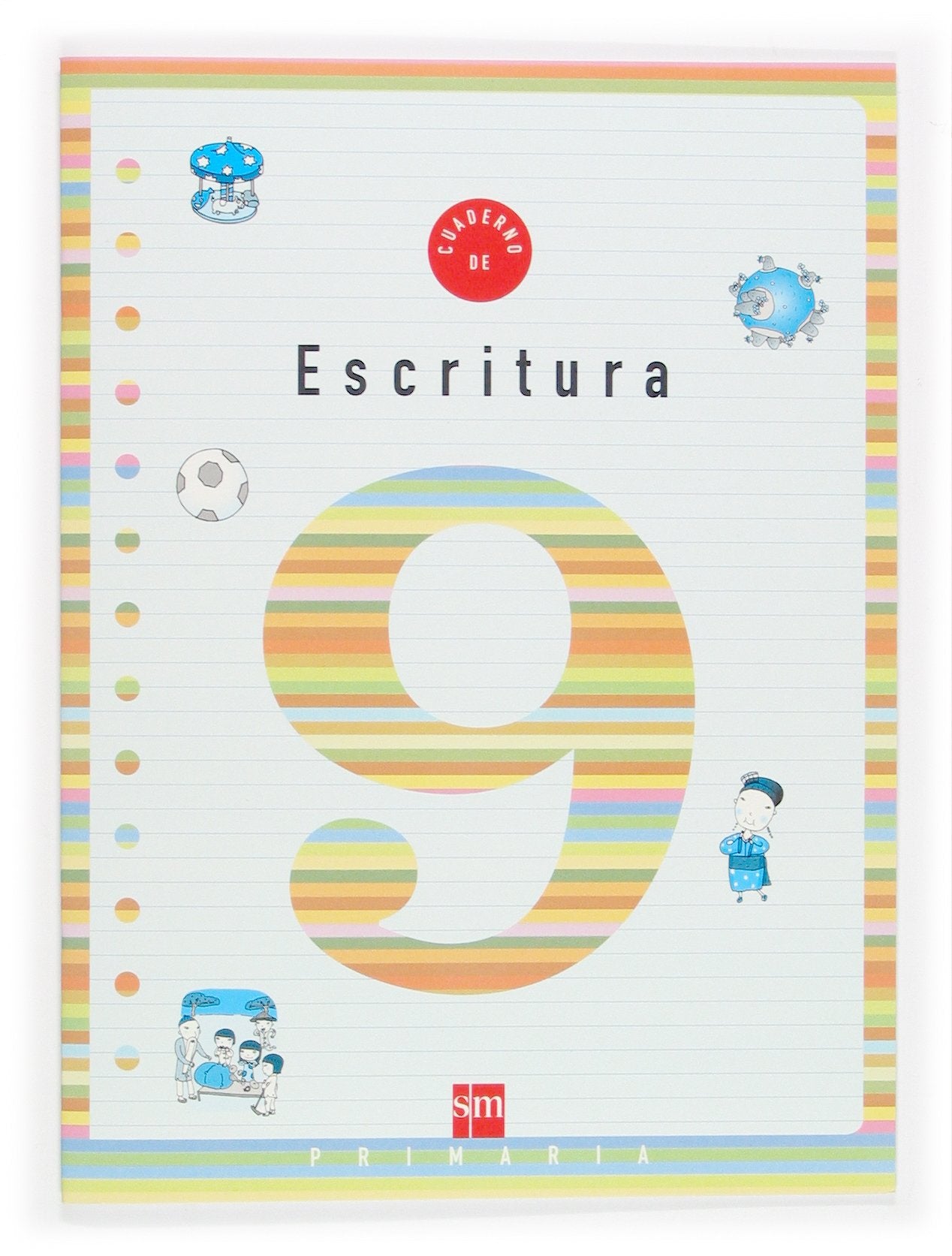 Cuaderno 9 de escritura. 3 Primaria book
