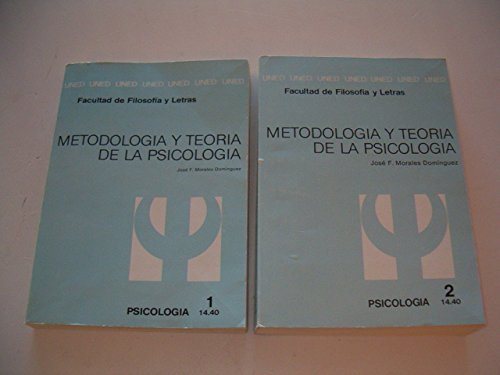 Metodologia y teoria de la psicologia (2 tomos) Books