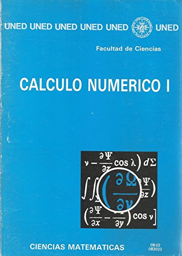 Cálculo numérico I (UNIDAD DIDÁCTICA) Books