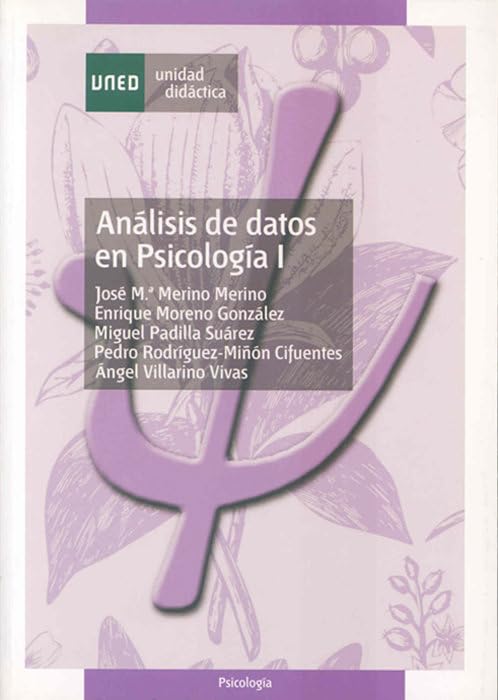 Análisis de datos en psicología I book