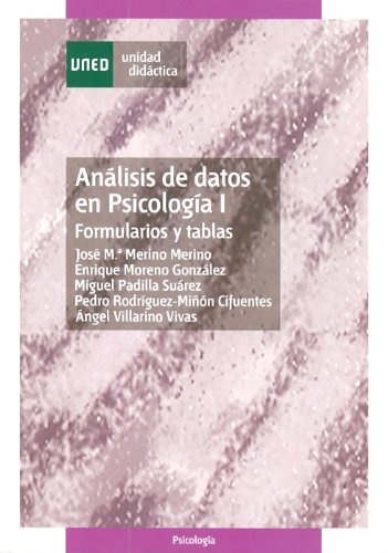 Análisis de datos en psicología I. Formularios y tablas book