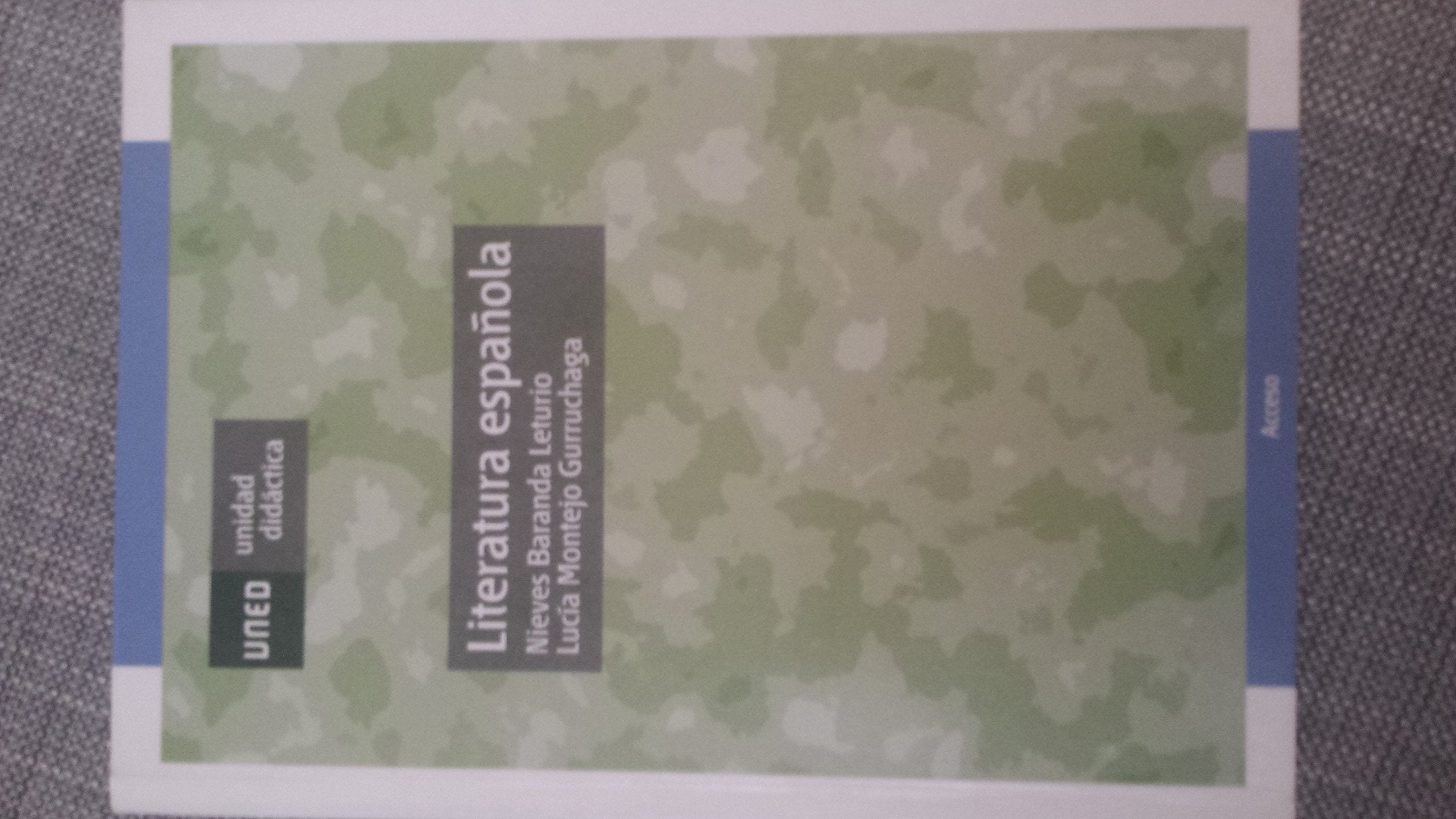 Literatura española (UNIDAD DIDÁCTICA) Books