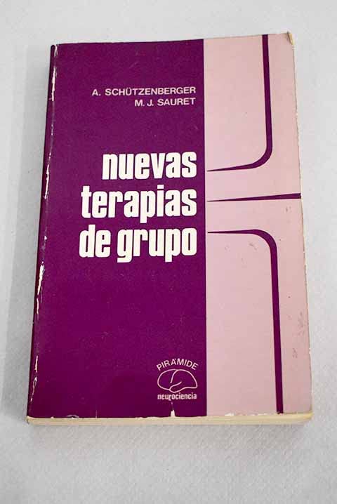 Nuevas terapias de grupo book