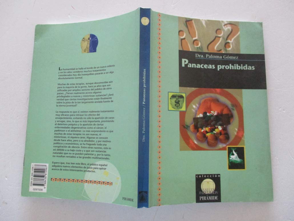 Panaceas prohibidas / Prohibited Panaceas book