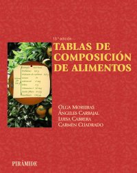 Tablas de composicion de alimentos / Food Conent Charts book