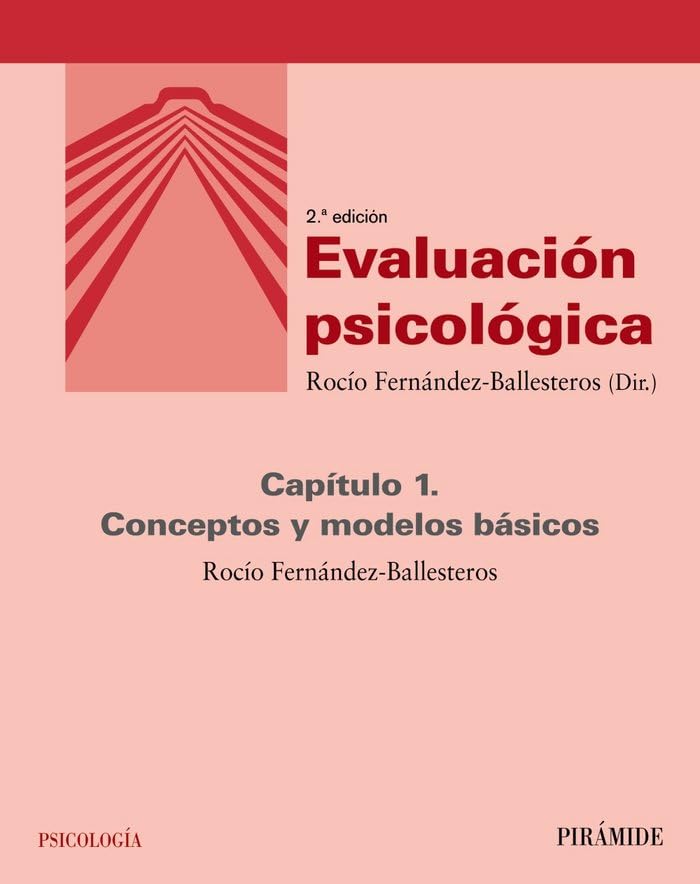 Evaluación psicológica (Capítulo 1): 1. Conceptos y modelos básicos Books