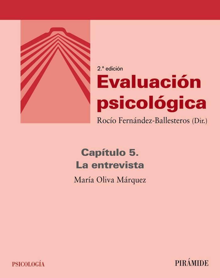 Evaluación psicológica (Capítulo 5): 5. La entrevista Manga