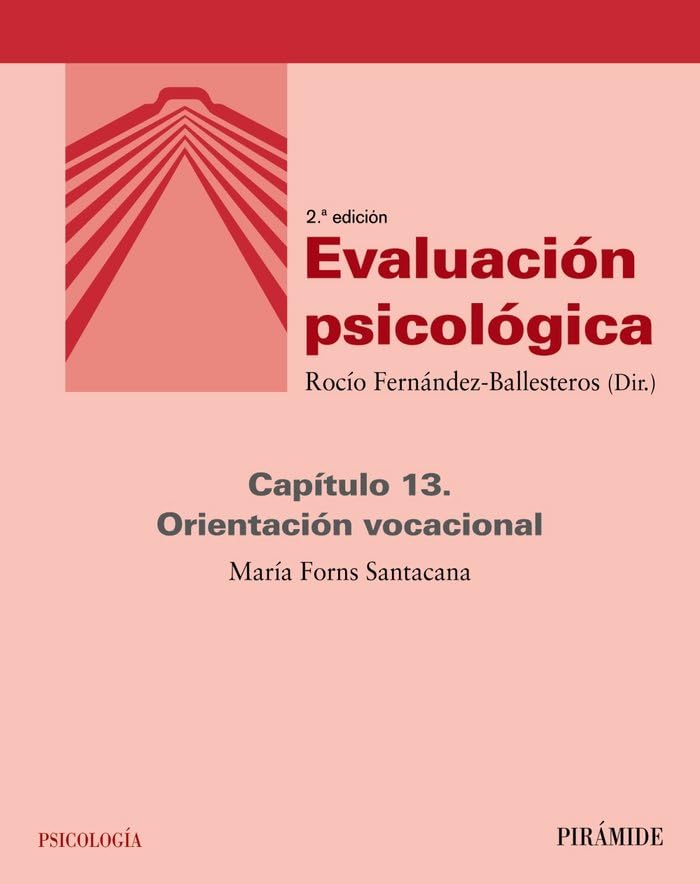 Evaluación psicológica (Capítulo 13): 13. Orientación vocacional Books