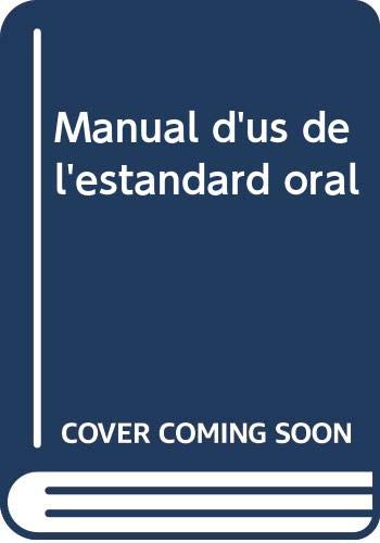 Manual d'us de l'estandard oral Foreign Languages ​​& Dictionaries