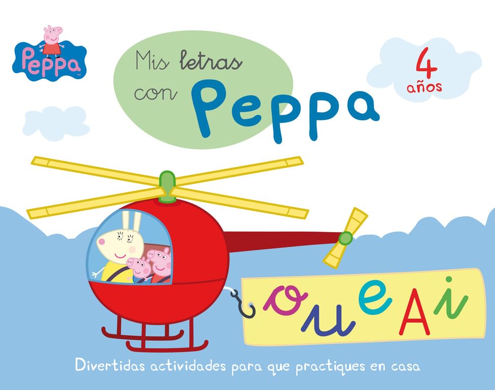 Peppa Pig : Mis letras con Peppa: Divertidas actividades para que practiques en casa (Altea) Social Sciences