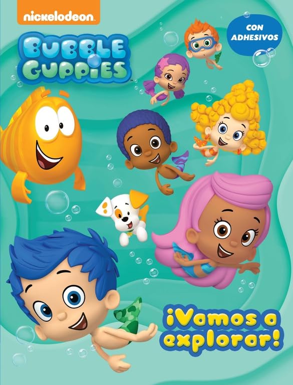 ¡Vamos a explorar! (Bubble Guppies. Actividades): (Incluye pegatinas) Non-fiction