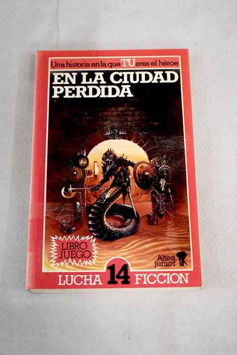 En LA Ciudad Perdid (LUCHA FICCION/TEMPLE OF TERROR) Books