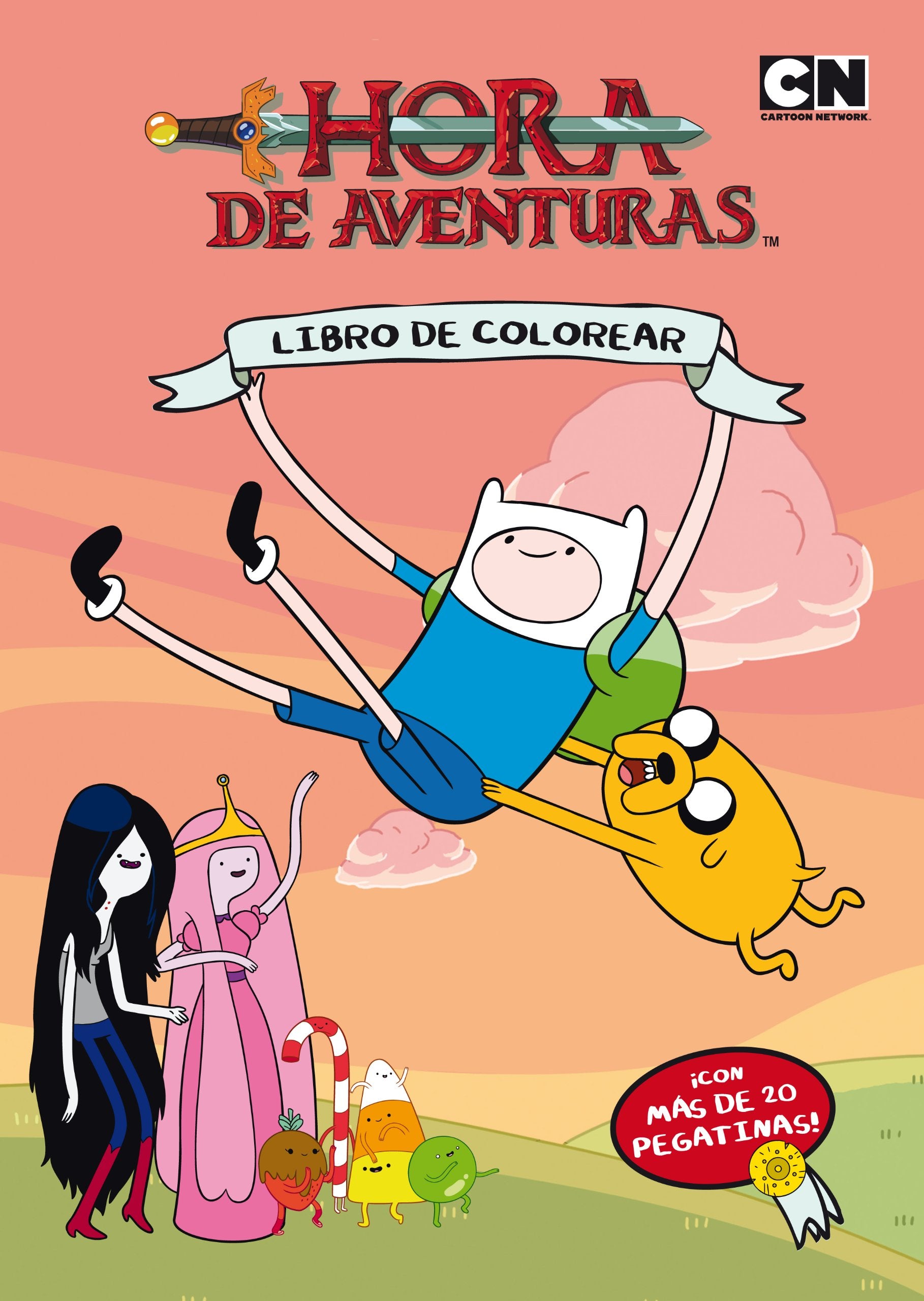 Hora de Aventuras. Una aventura en colores book