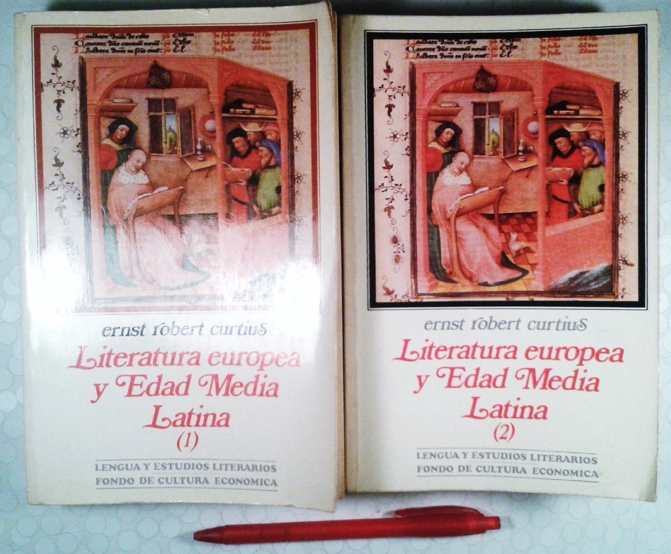 Literatura europea y edad media latina. 2 tomos book