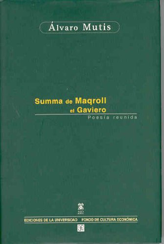 Summa de Magroll el Gaviero : poesía reunida (Biblioteca Premios Cervantes (Espana)) Contemporary literature