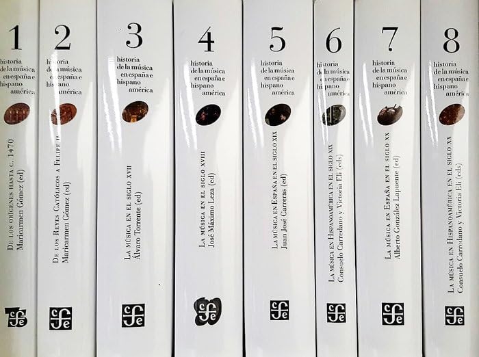 Historia de la música en España e Hispanoamérica (obra completa) Books