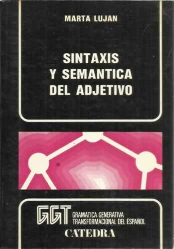 Sintaxis y semantica del adjetivo book