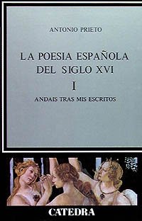 La poesía española del siglo XVI. (Tomo 1) : andáis tras mis escritos book