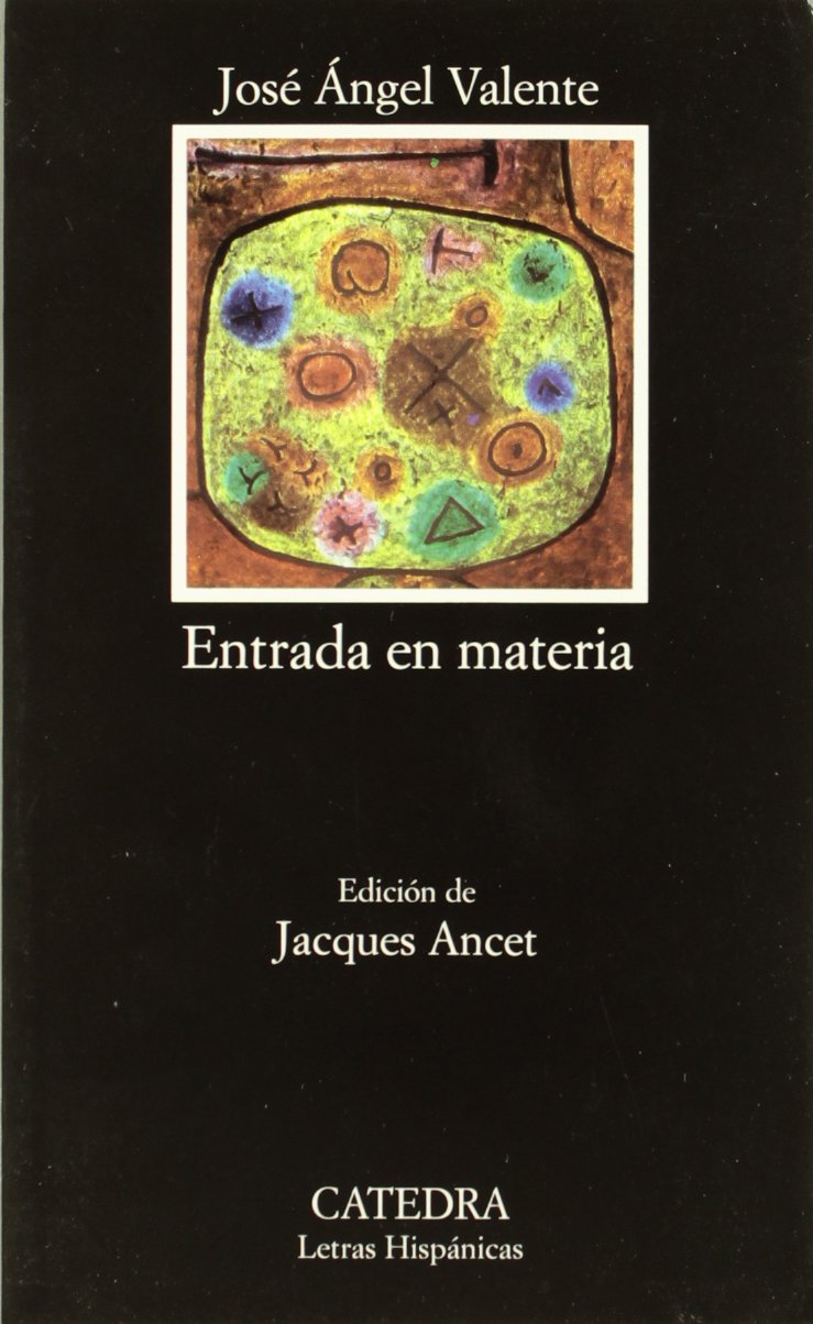 Entrada en materia / Entry in Matter book