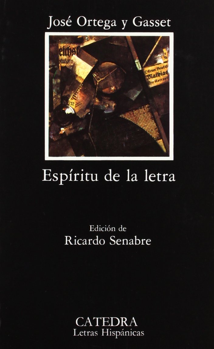 Espíritu de la letra (Letras Hispánicas, Band 235) Books