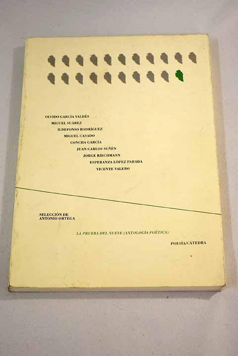 La prueba del nueve / the Nine Test book