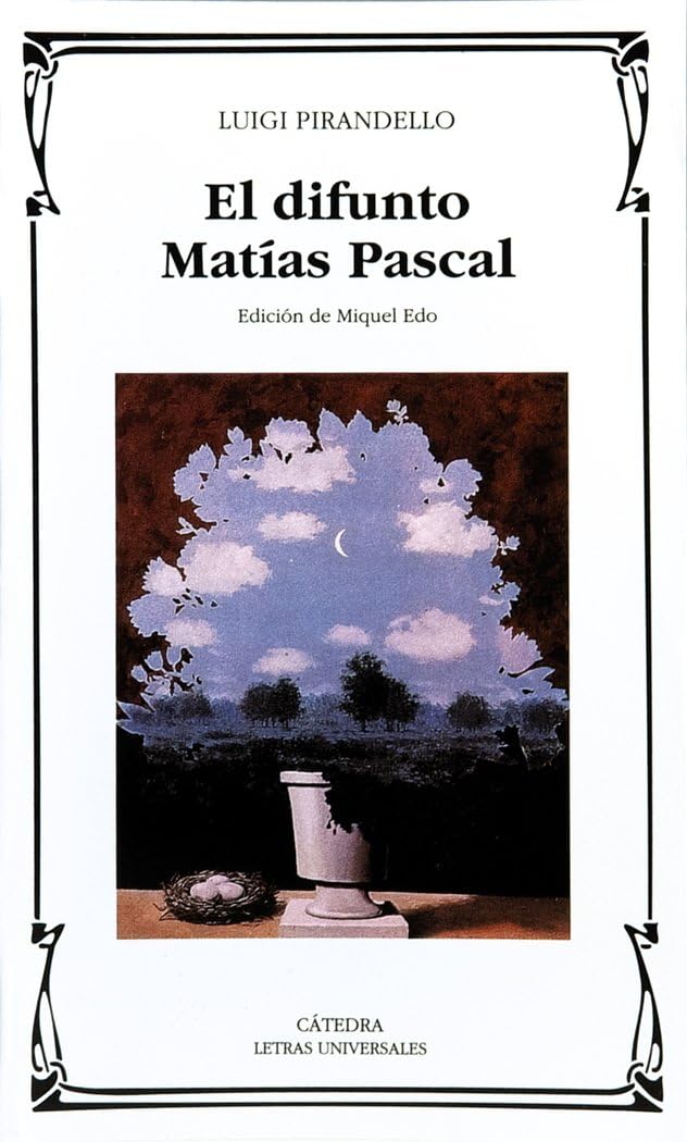 El difunto Matias Pascal / The Late Matias Pascal book