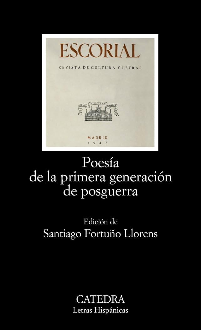 Poesia de la primera generacion de posguerra/ Poetry of the first postwar generation book
