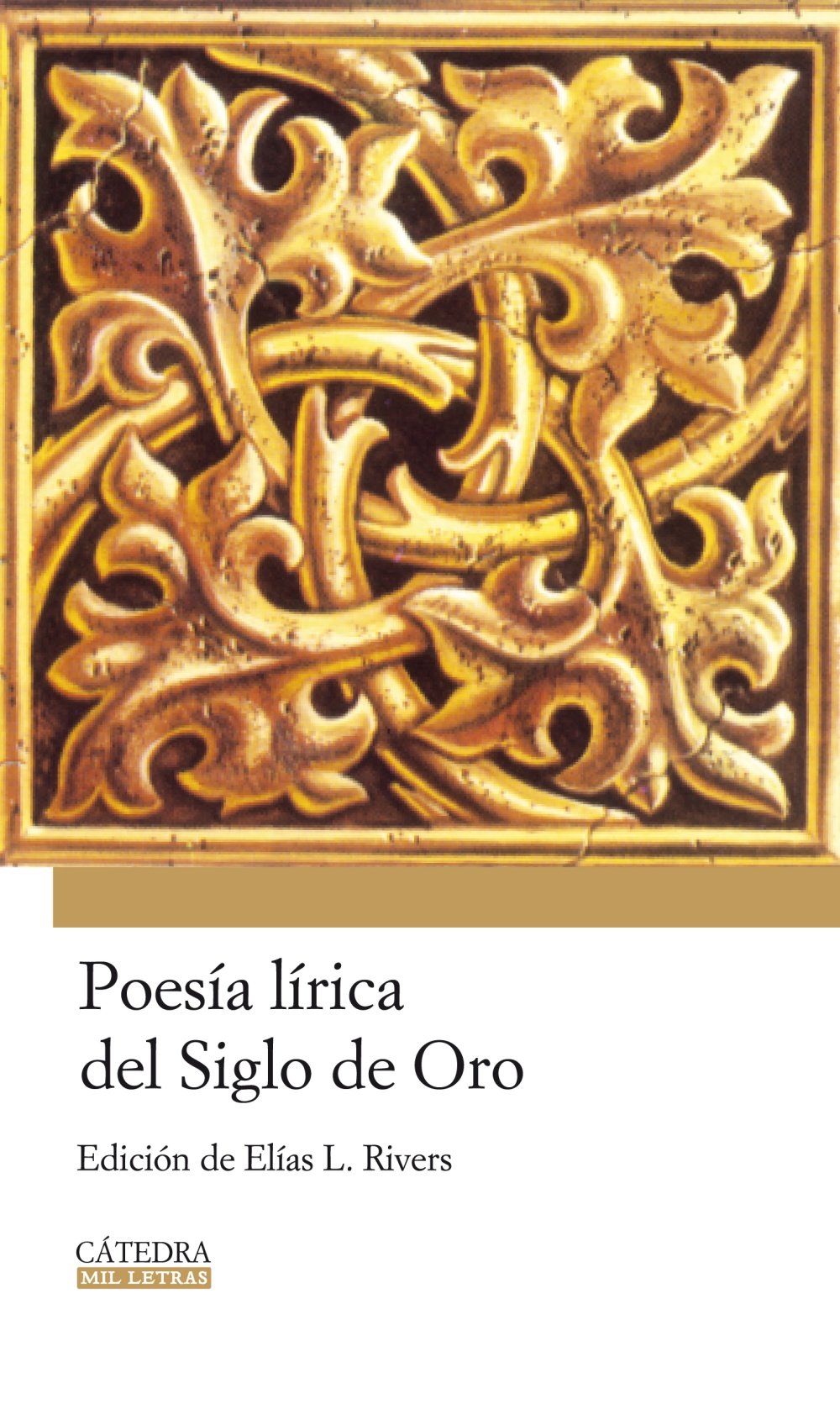 Poesía lírica del siglo de oro book