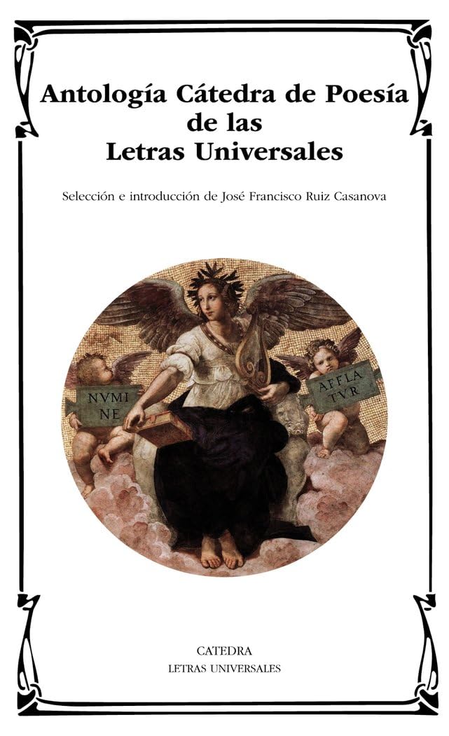 Antología cátedra de poesía de las letras universales Poetry