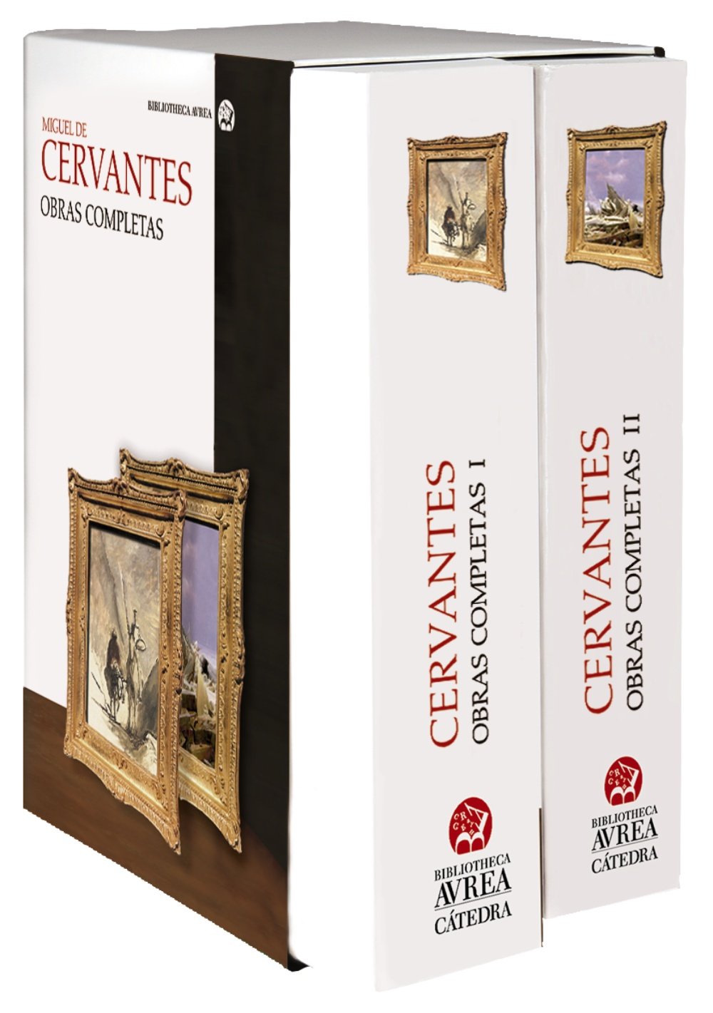 Estuche Obras completas Cervantes Vols. I y II book