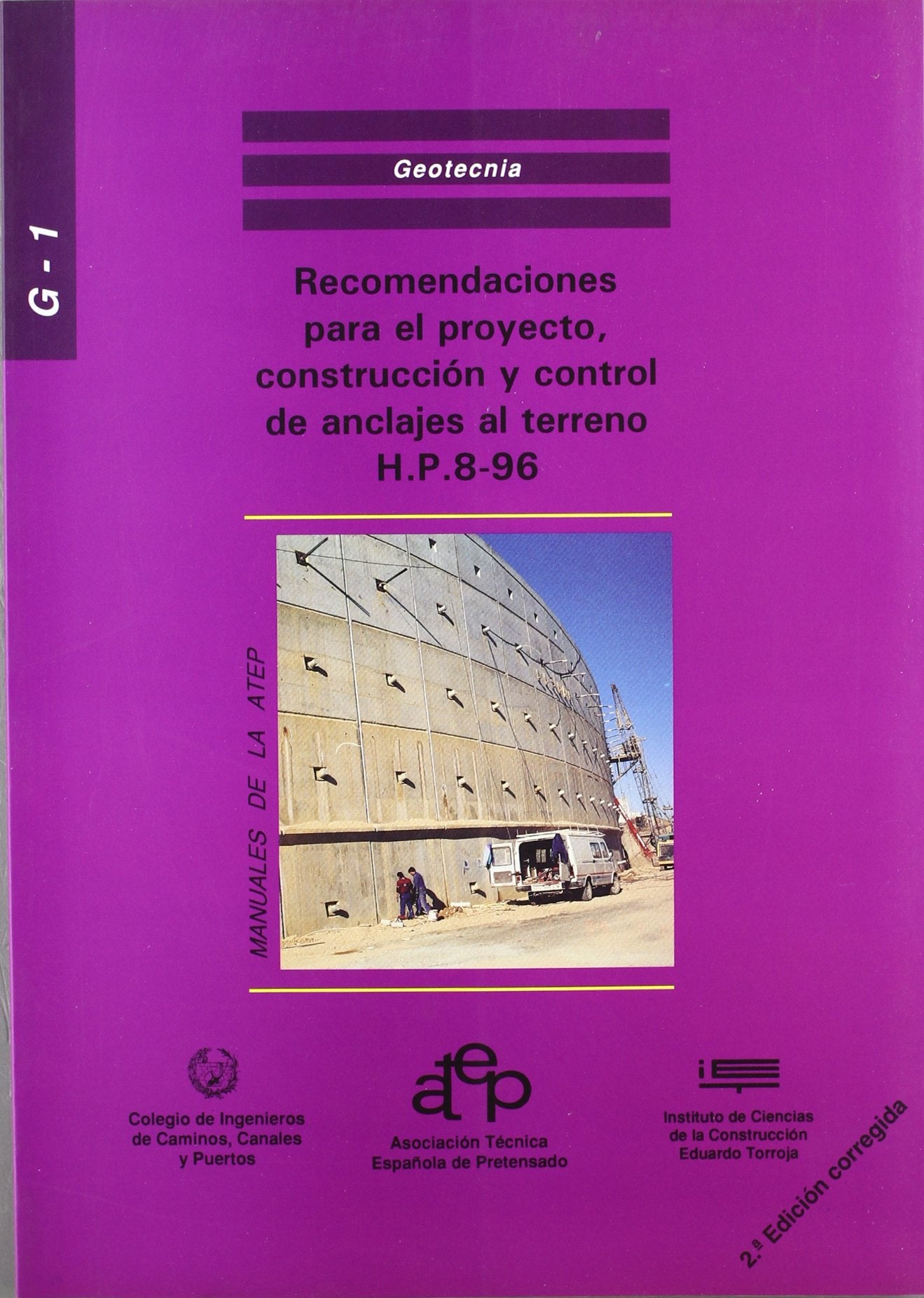 RECOMENDACIONES PROYECTO CONSTRUCC.CONTROL ANCLAJE Books