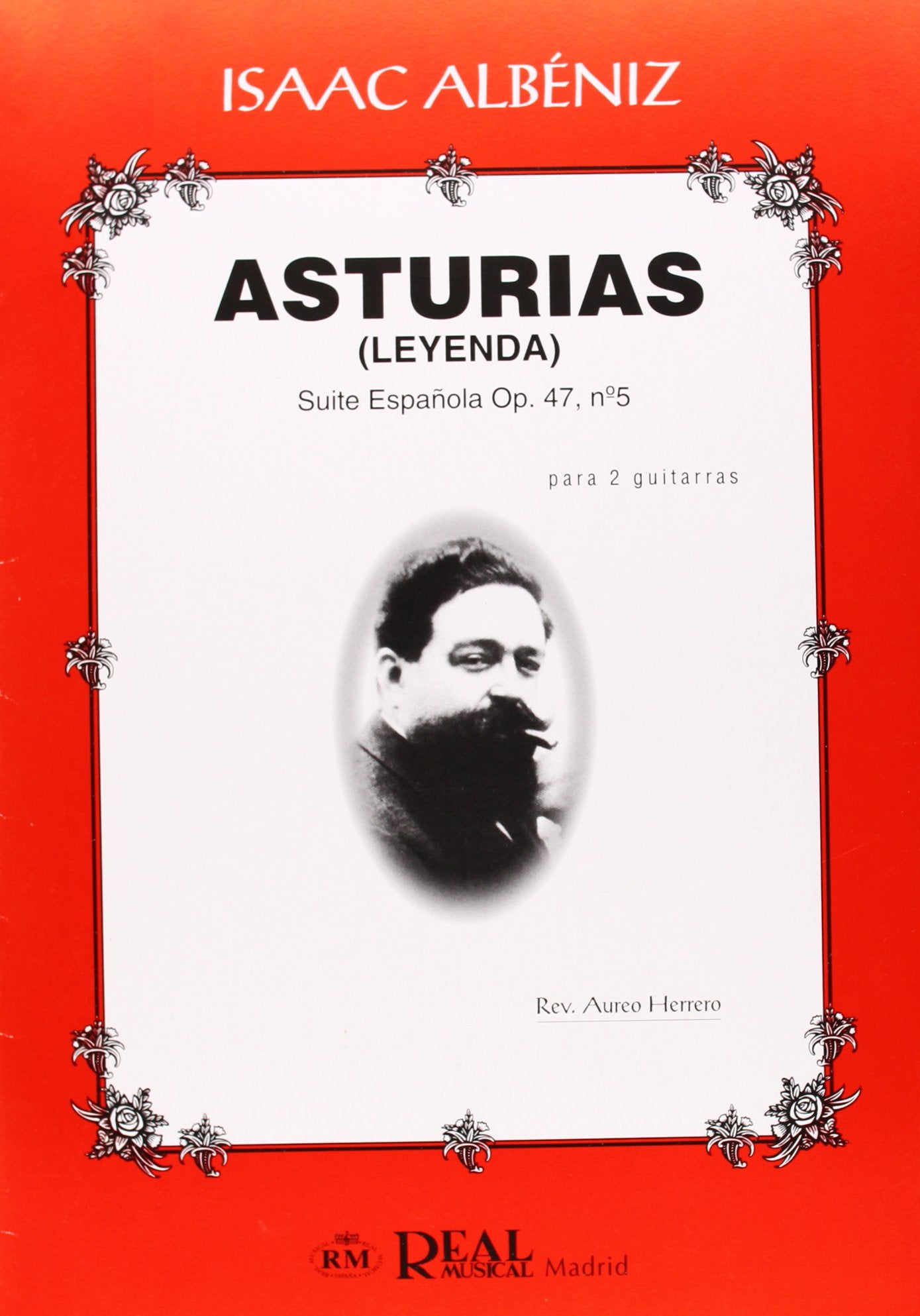 Asturias, Suite EspanOla Op.47 No.5: Para 2 Guitarras Sheet Music