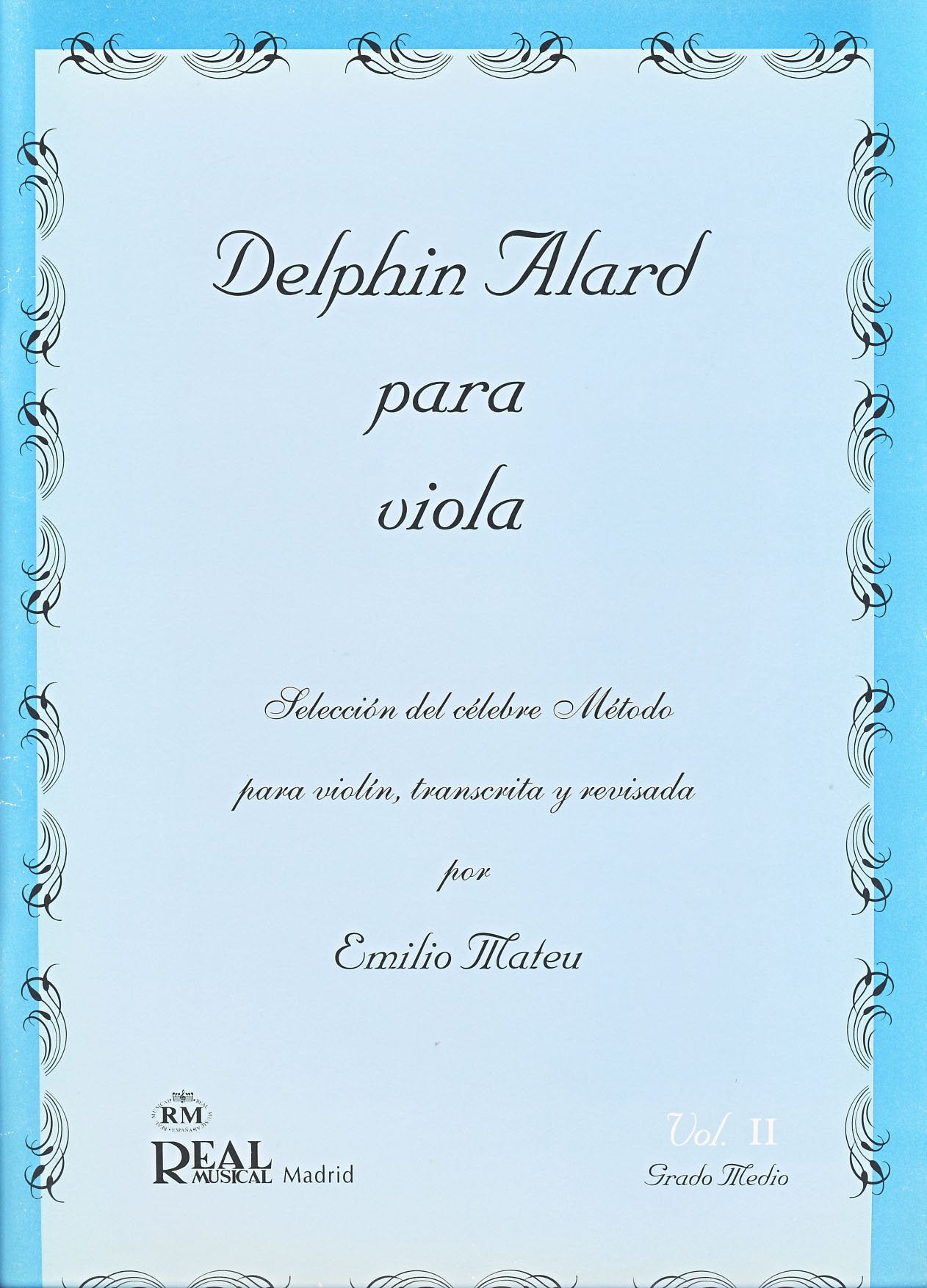 Delphin Alard Para Viola, Vol.2 - Grado Medio Books