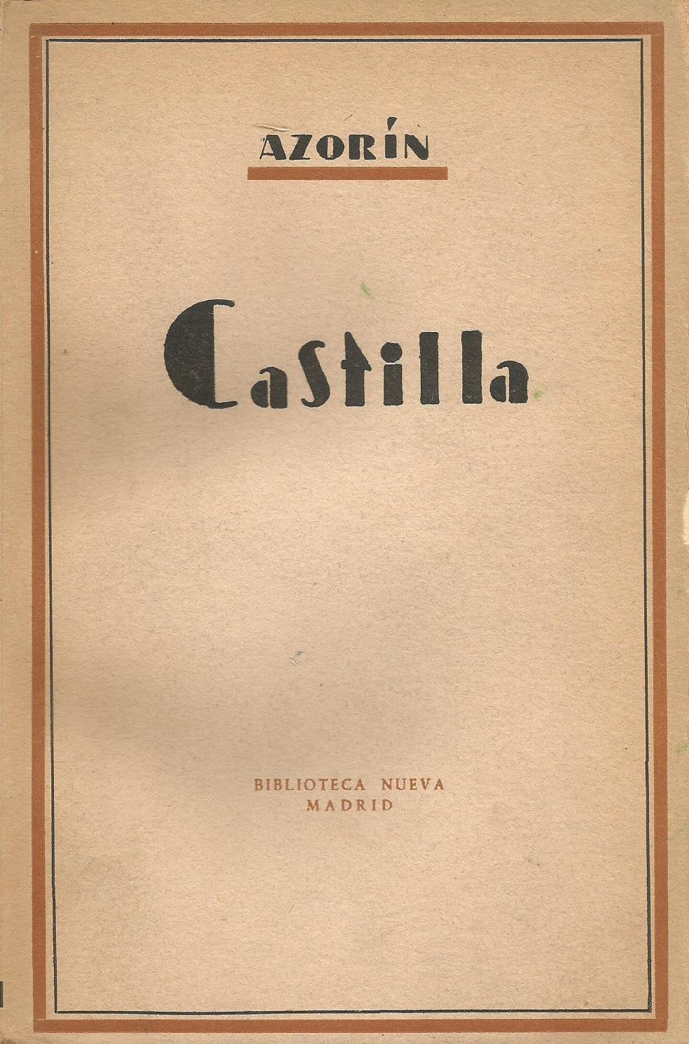 CASTILLA. Septima Edicion. Buen ejemplar. . . In12 broche, état correct, papier jauni. Schönes sauberes Exemplar, unaufgeschnitten. - 189 S. (pages) Books