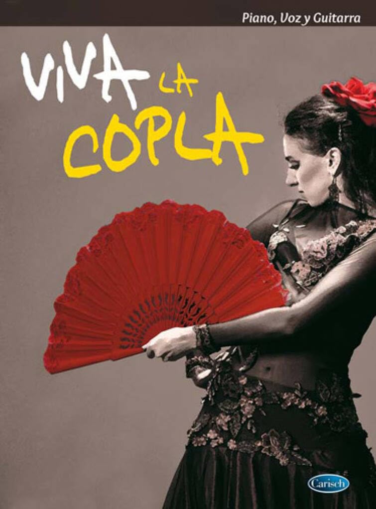 Viva la copla piano, voix, guitare book