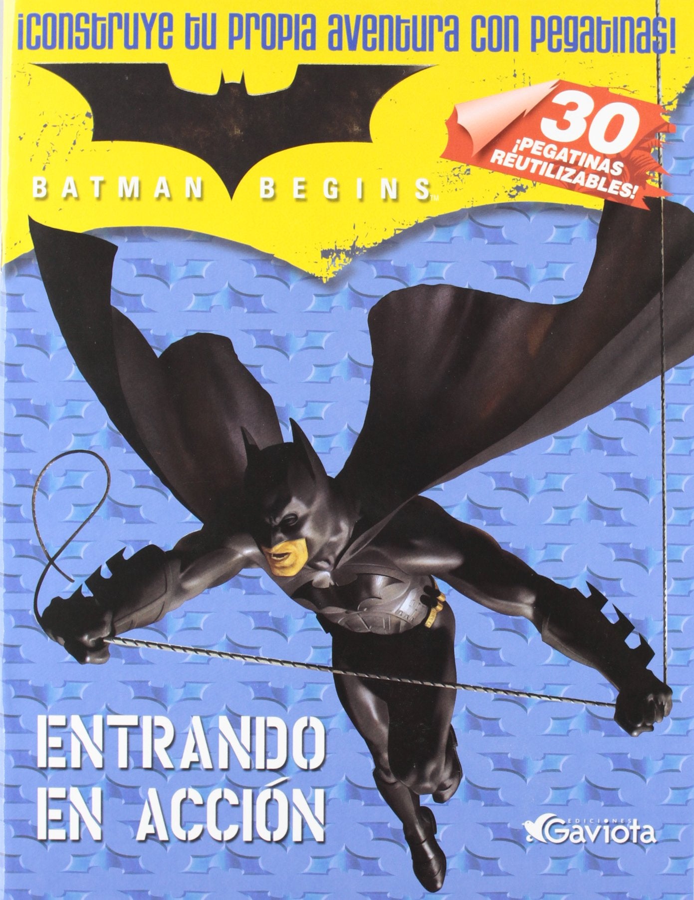 Entrando en acción. Batman begins. ¡Construye tu propia aventura con pegatinas! Books