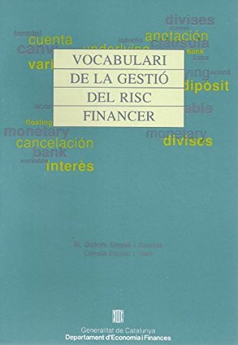 Vocabulari de la gestió del risc financer Books