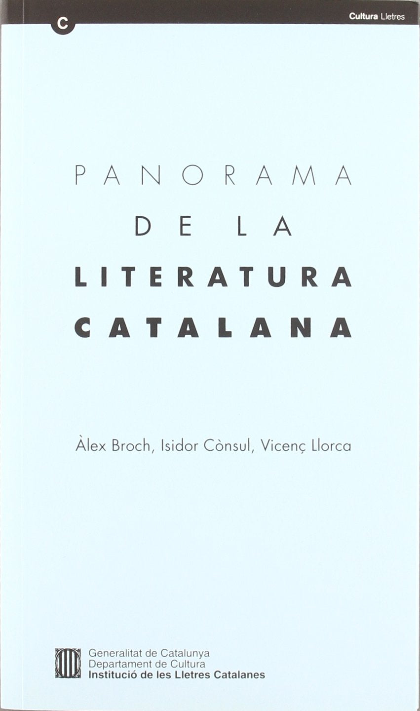 Panorama de la literatura catalana book