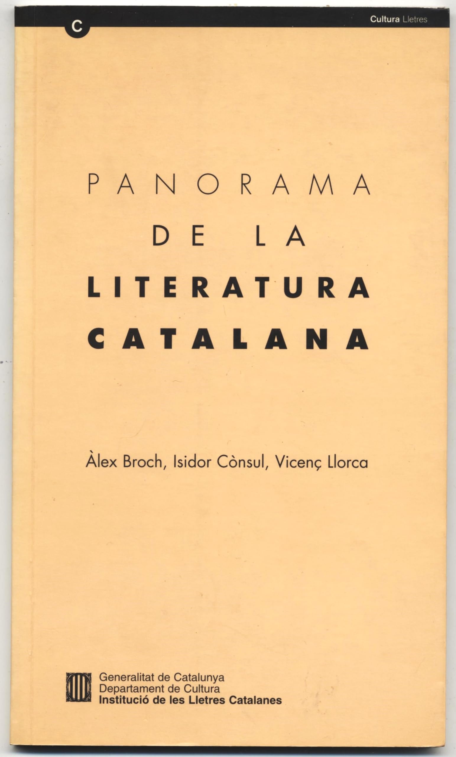 Panorama de la literatura catalana book