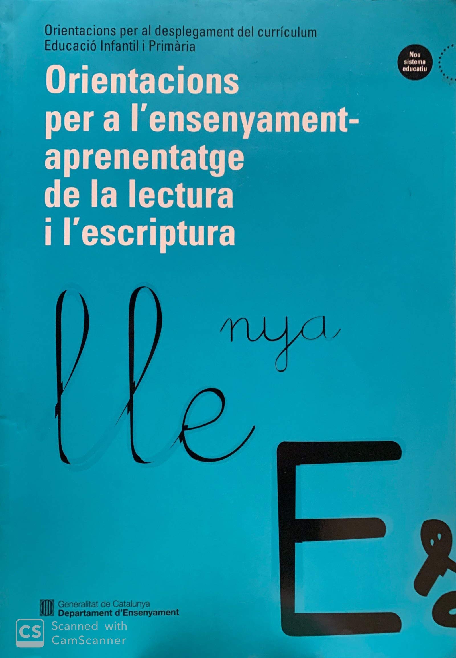 Orientacions per a l'ensenyament - aprenentatge de la lectura i l'escriptura (Orientacions Desplegament Currículum (Infantil i Primària)) Books