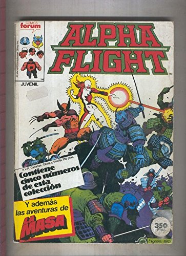 Alpha Flight volumen 1 retapado numero 32 al 35 book