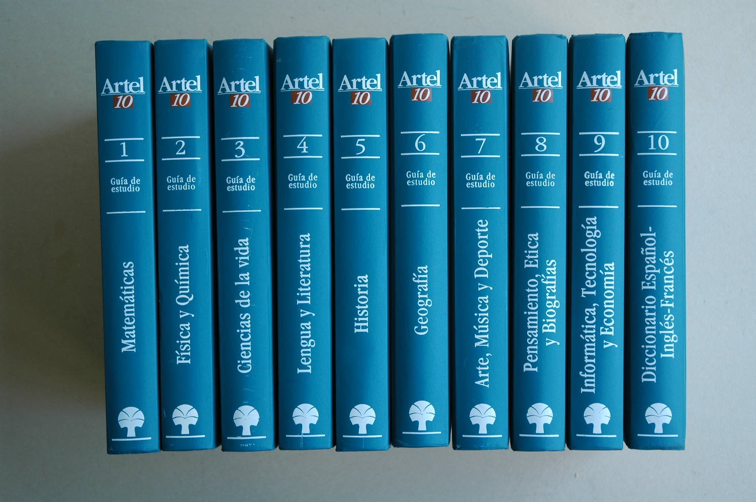 Artel 10 Vol Aula. Nuevas Tecnicas de Estudio. Artel. Vol I Ii Iii Iv V Vi Vii Viii Ix X Obra Comple book