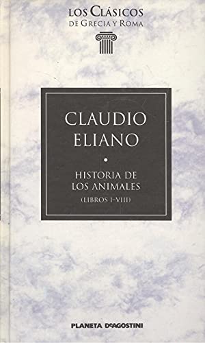 Historia de los animales : libros I-VIII book