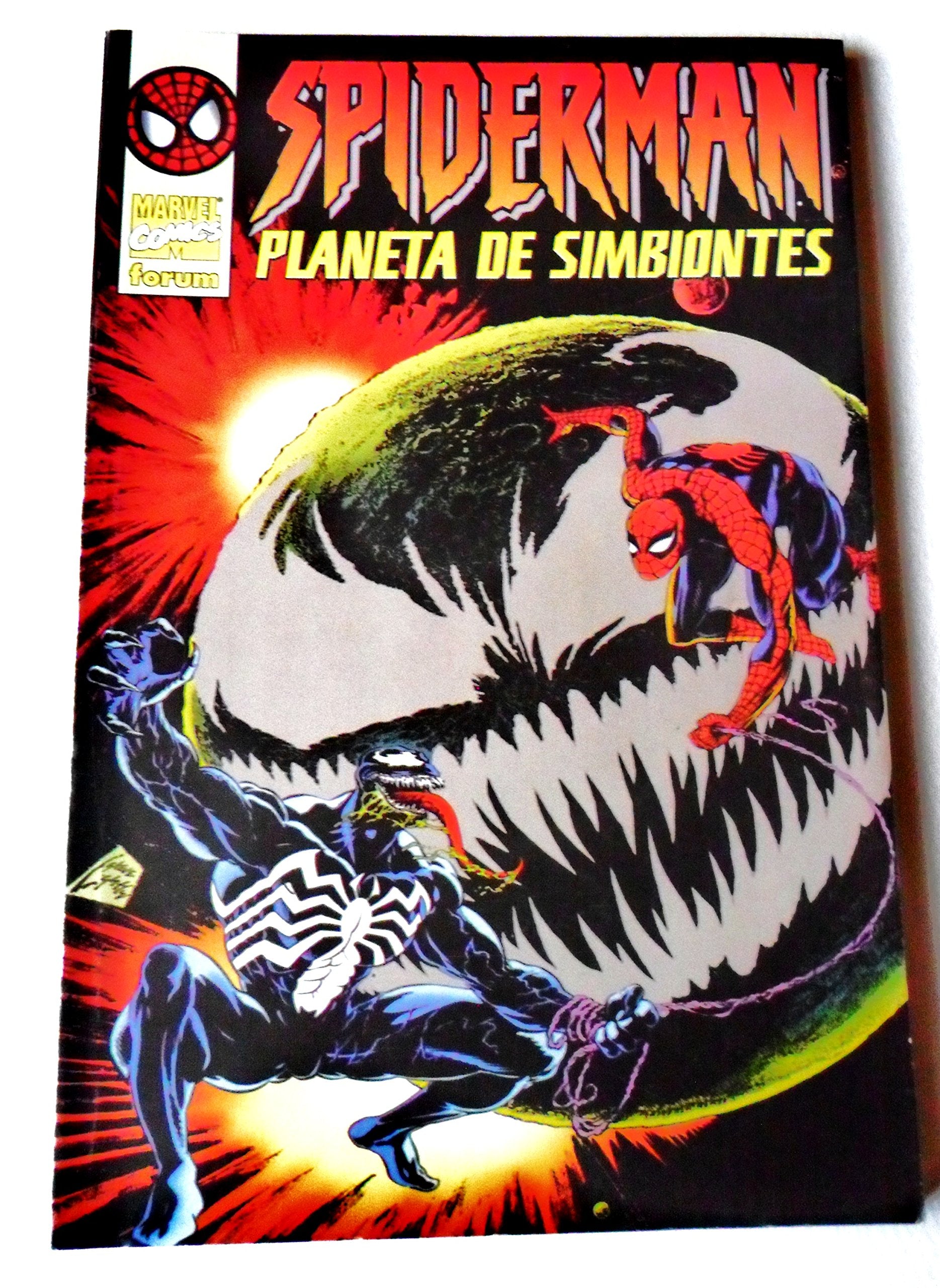 Spiderman, Planeta de Simbiontes - Ediciones Forum, Marvel Comics, 1996. book